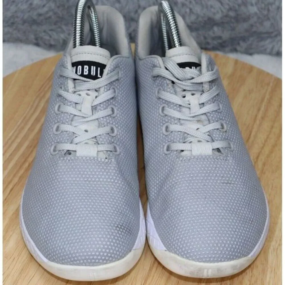 Nobull Unisex Trainer Gray Casual Shoes Sneakers Size M 7.5 W 9‎